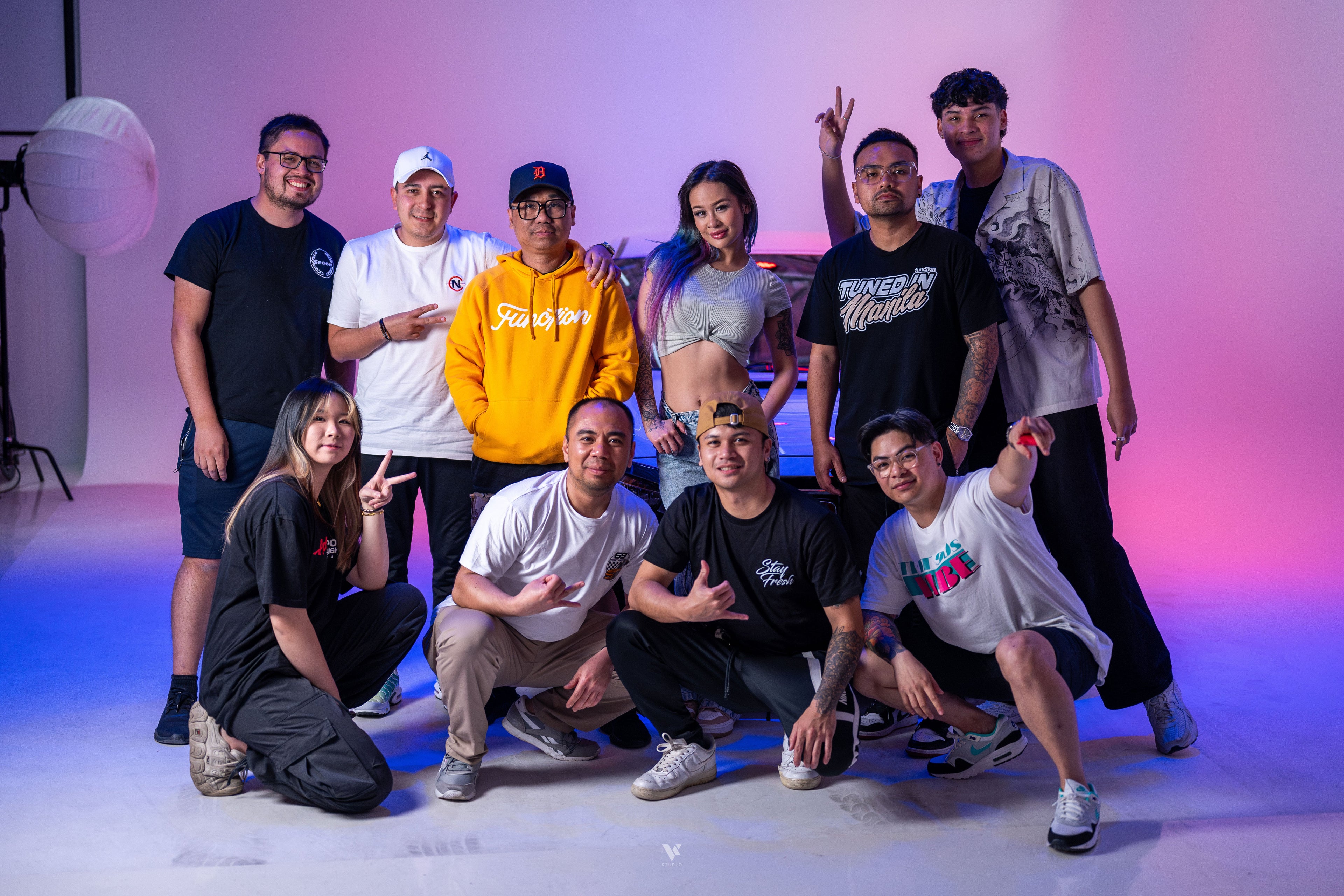 Latest Drop Photoshoot featuring Melissa Grace and the Func7ion Crew