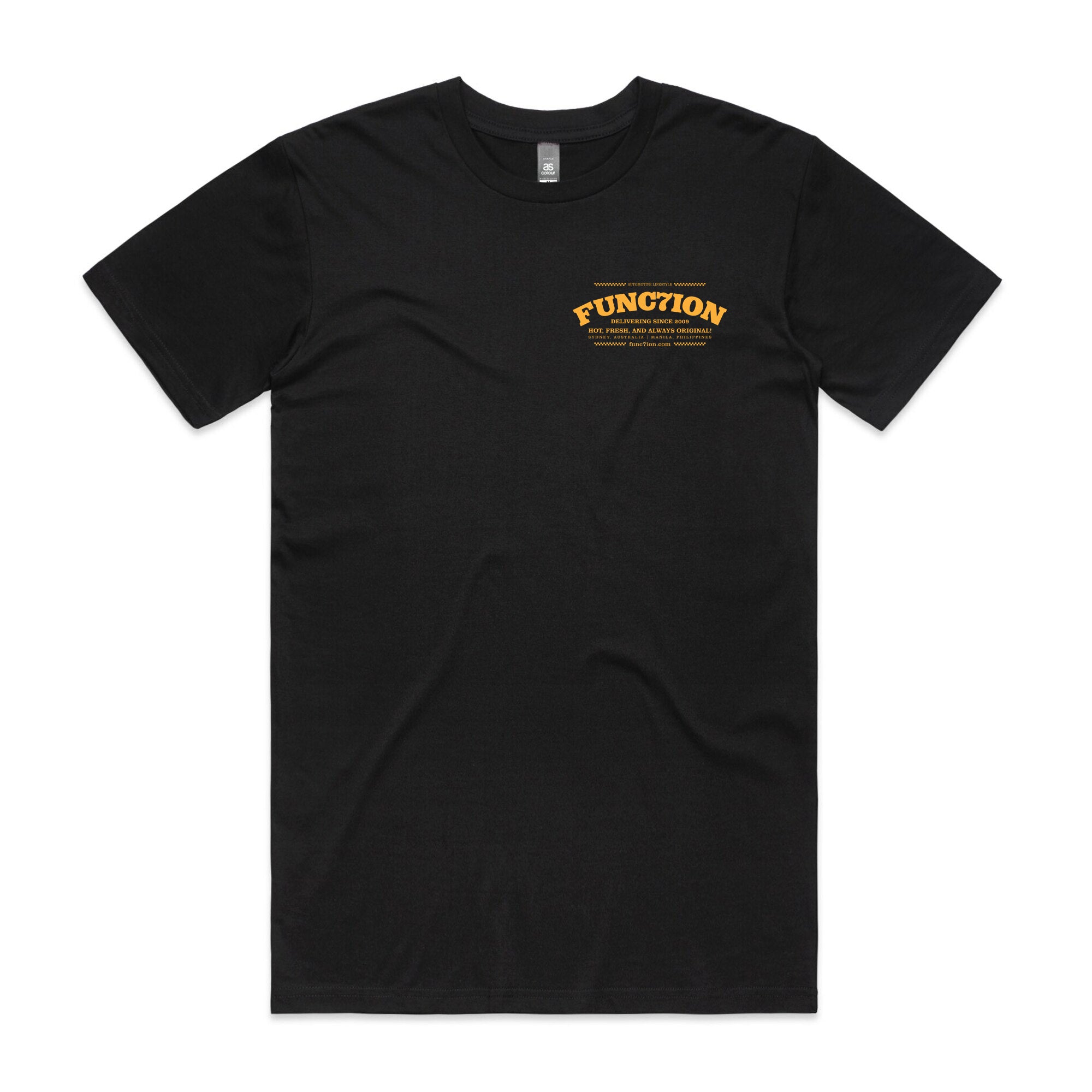 Hot Fresh and Authentic CE28N Pizza Tee (Black)