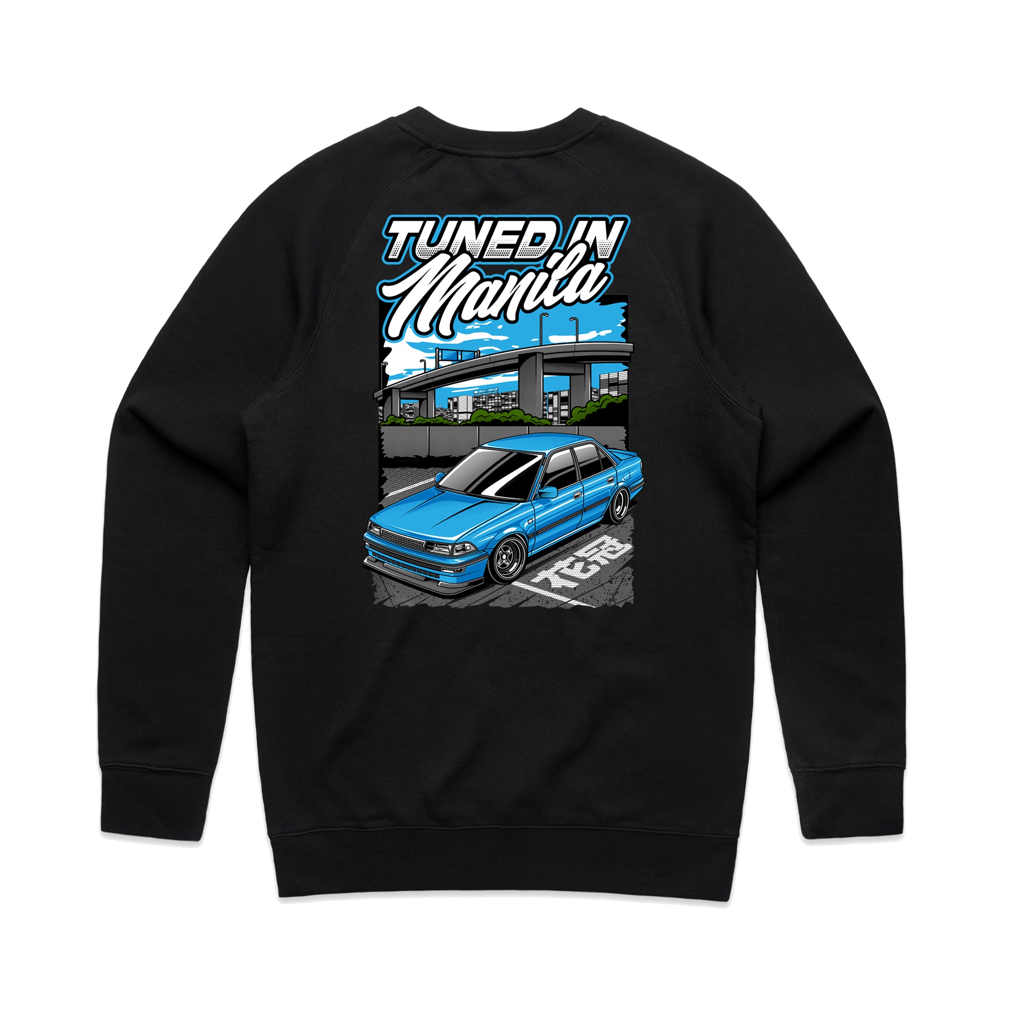 Func7ion Script Logo Jumper- Black