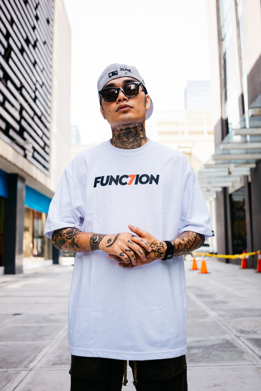 Func7ion Logo Tee Ver.2 - White
