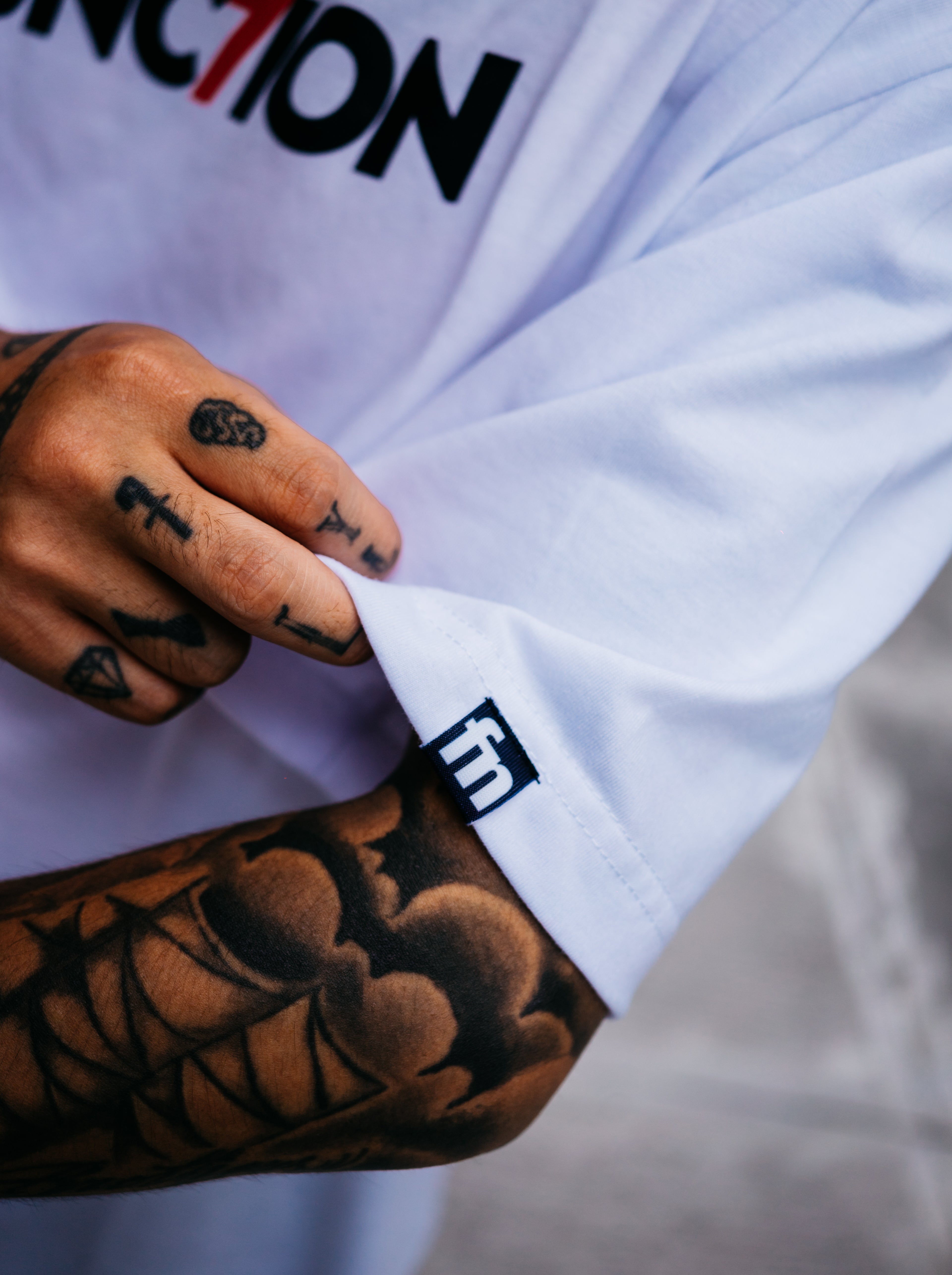 Func7ion Logo Tee Ver.2 - White