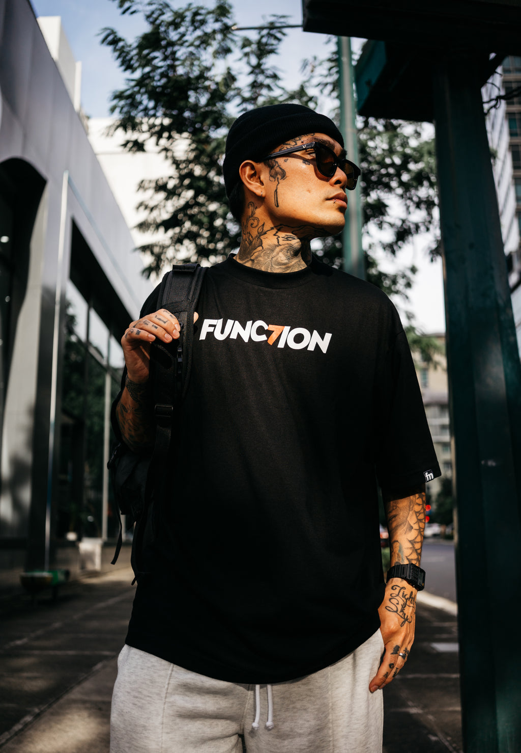 Func7ion Logo Tee Ver.2 - Black