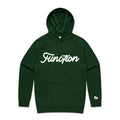 Func7ion Script Logo Hoodie - Forest Green