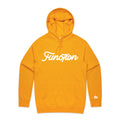 Func7ion Script Logo Hoodie - Gold