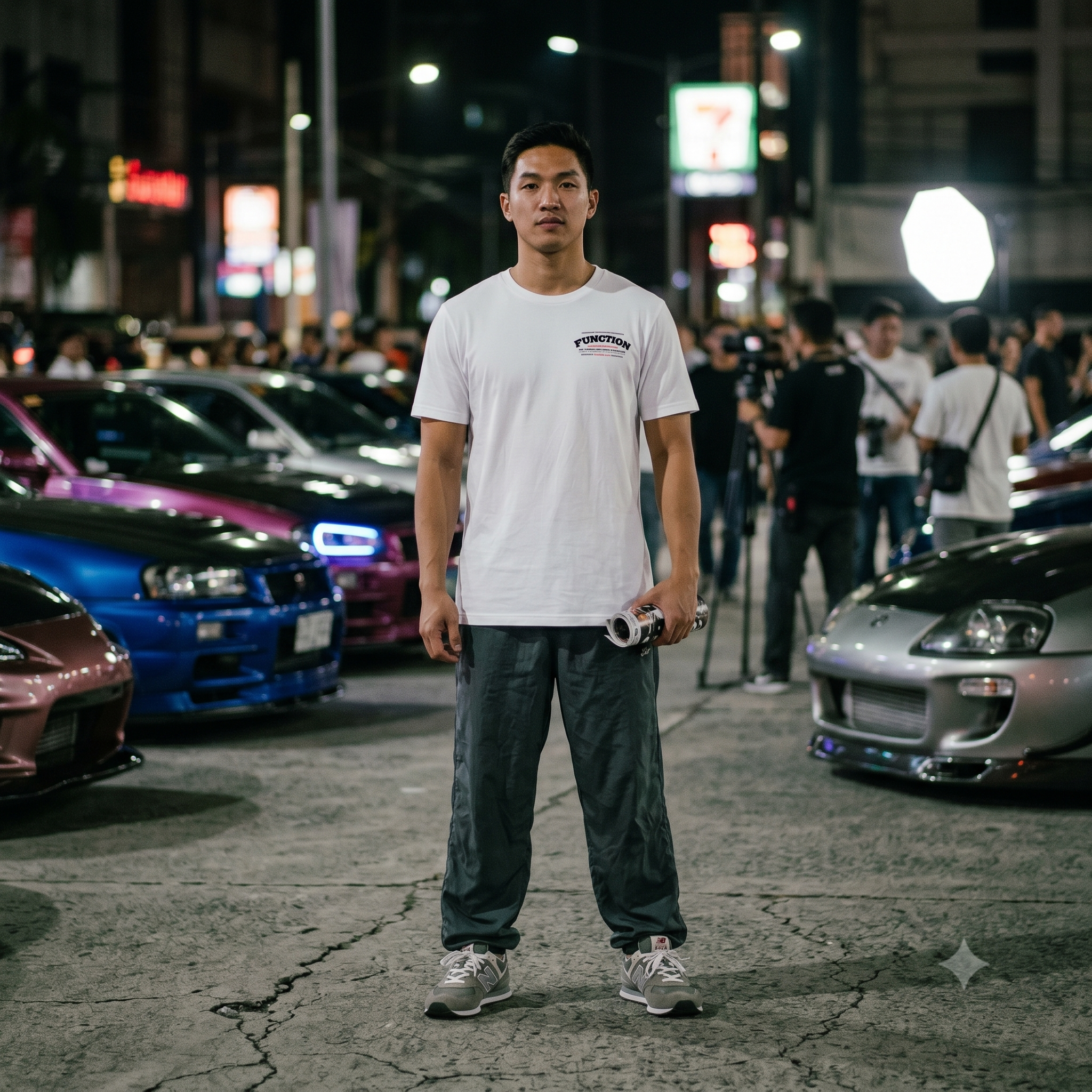 Hot Fresh and Authentic CE28N Pizza Tee (White)