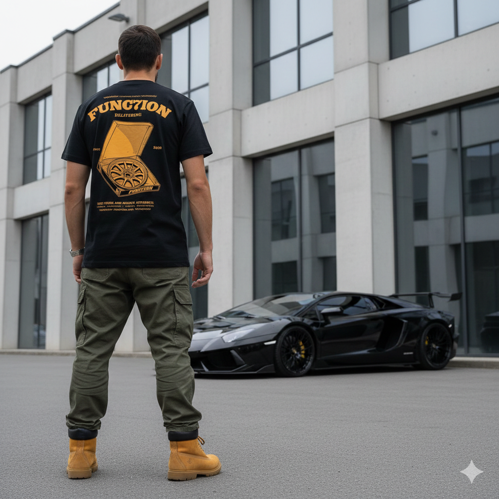 Hot Fresh and Authentic CE28N Pizza Tee (Black)