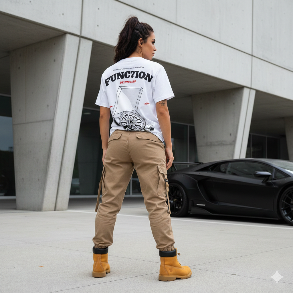 Hot Fresh and Authentic CE28N Pizza Tee (White)