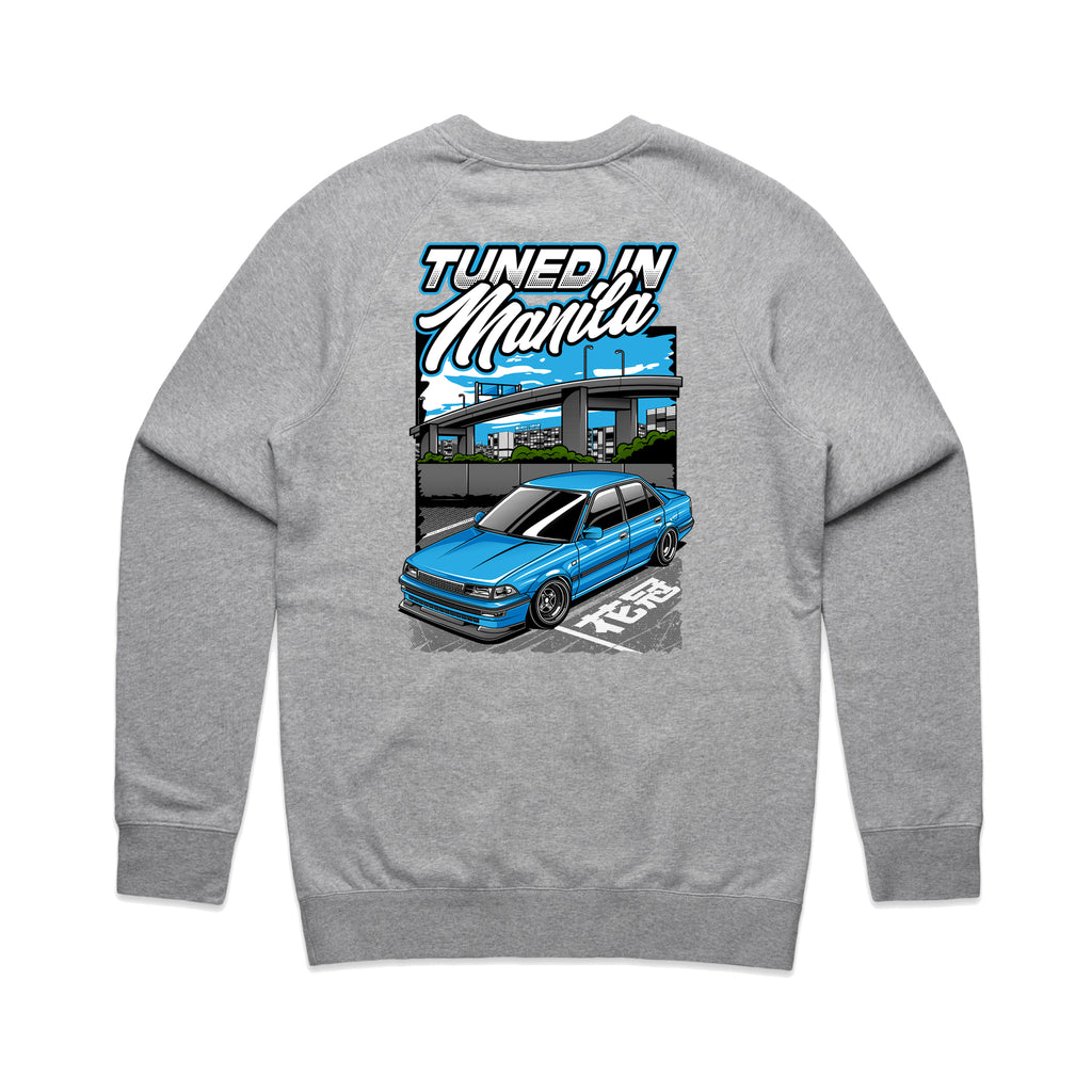 Func7ion Script Logo Jumper- Grey Marle