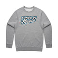 Func7ion Script Logo Jumper- Grey Marle