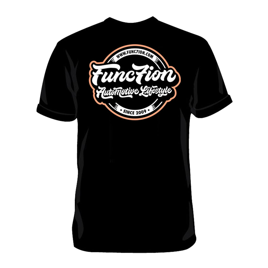 Func7ion Round Logo Tee - Black