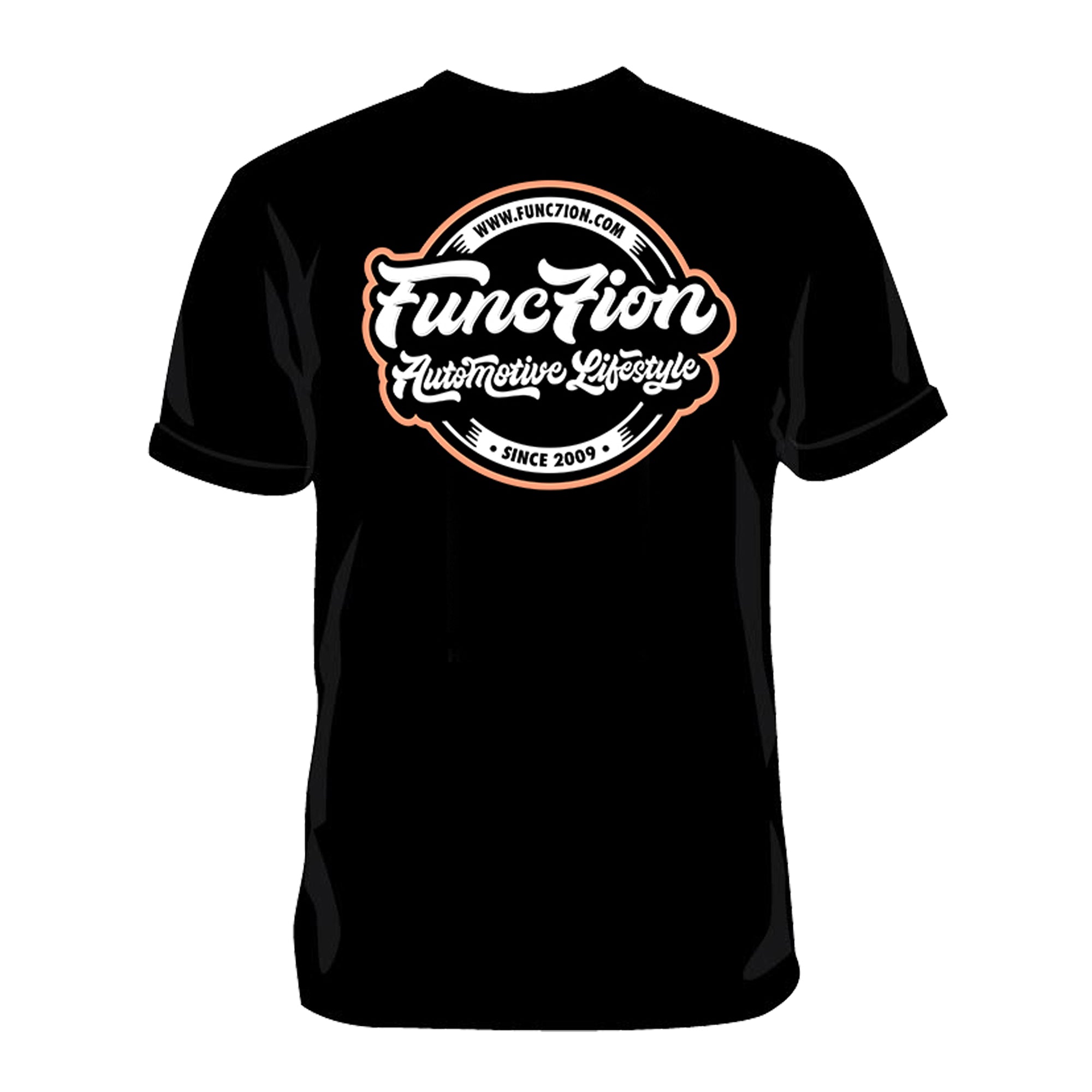 Func7ion Round Logo Tee - Black