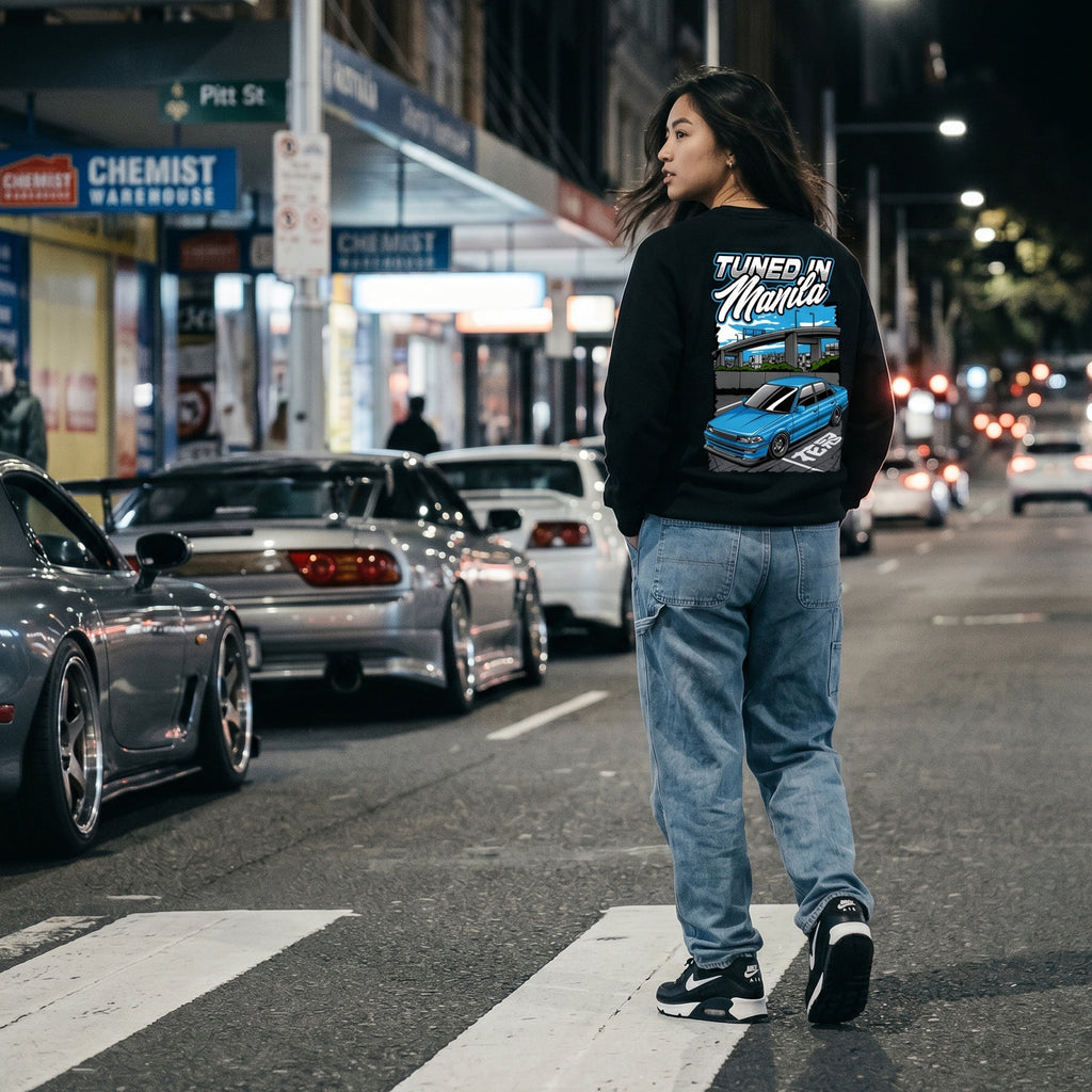 Func7ion Script Logo Jumper- Black